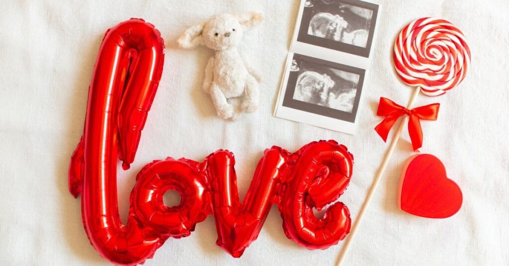 main image of Valentine's baby announcement quotes: