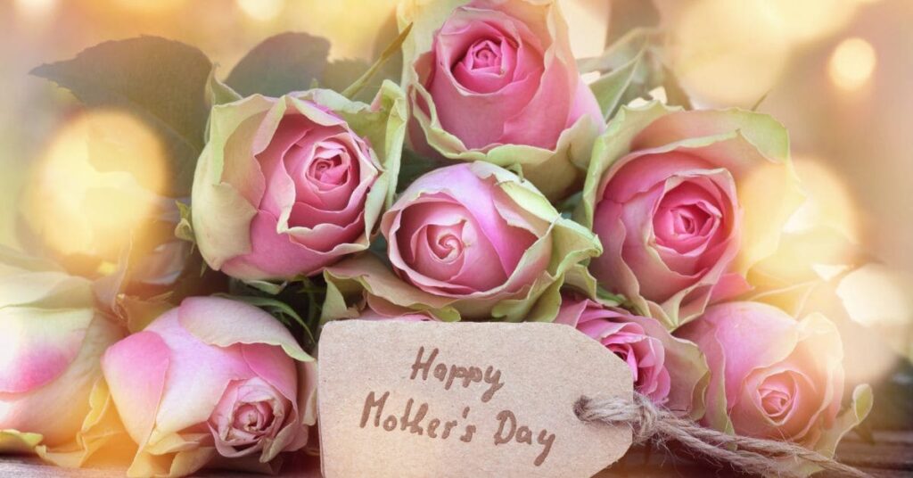 main image of Mother's Day gift ideas for church: bouquet of pink roses