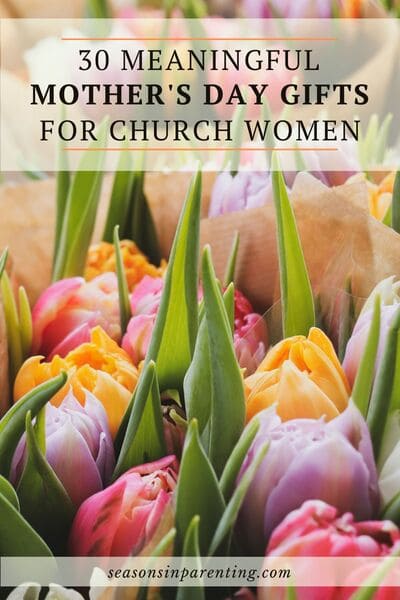 Mother's Day gift ideas for church: bouquets of tulips