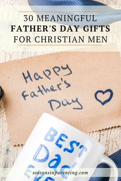 Father's Day gift ideas for church: card and gift for dad