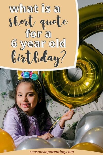 6 year of birthday quotes: birthday girl